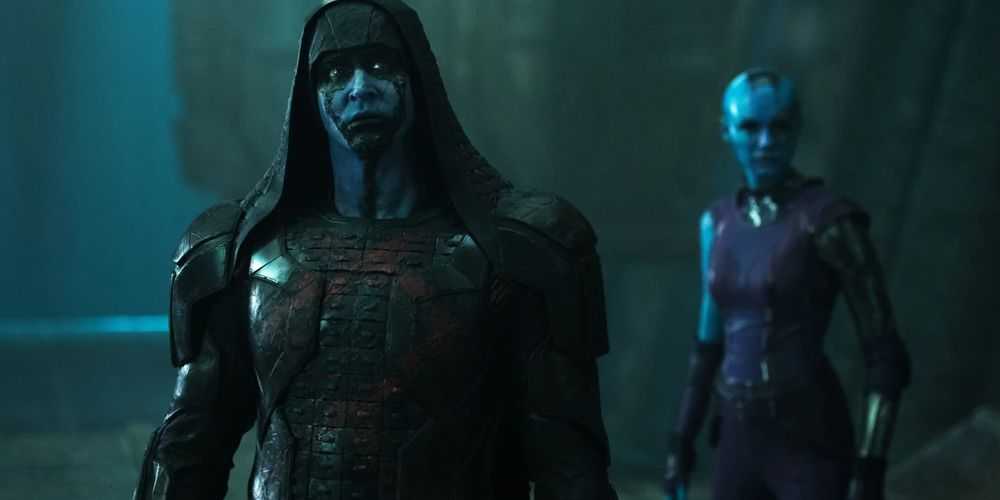 Ronan mit Nebel im Hintergrund in Guardians of the Galaxy