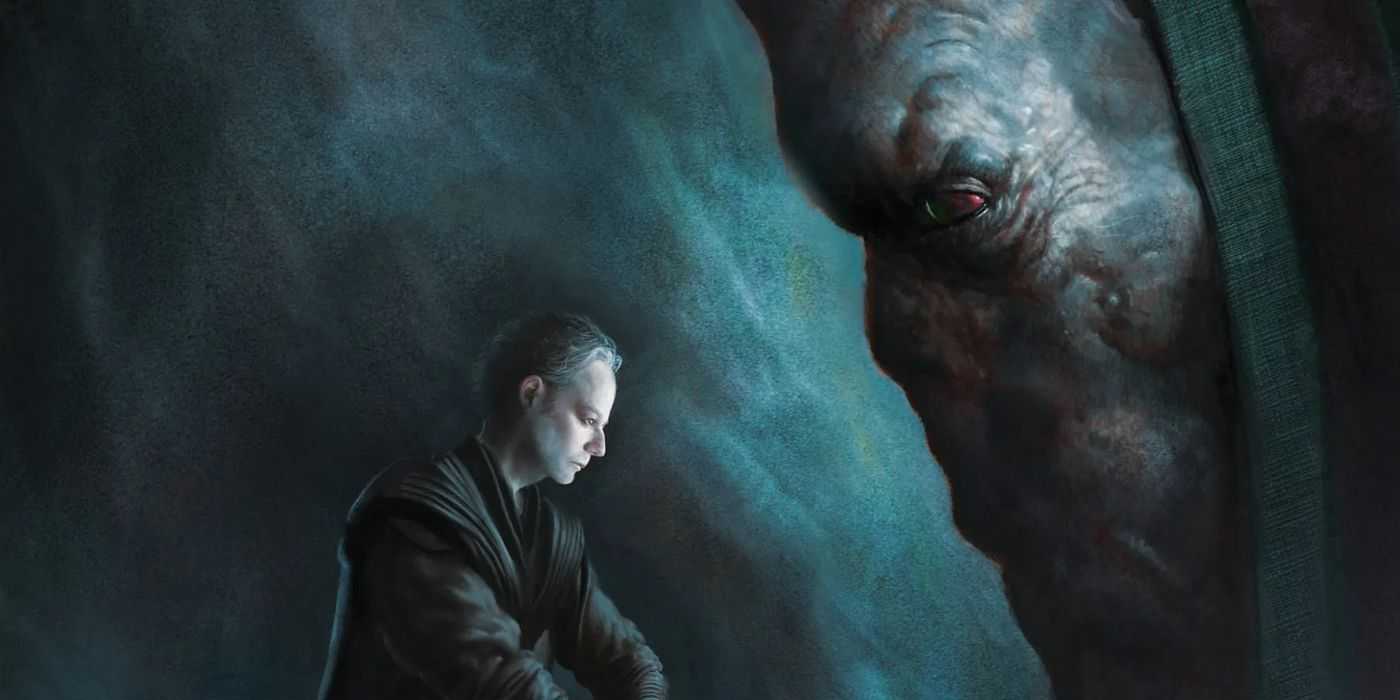Darth Plagueis unterrichtet Darth Sidious in Star Wars