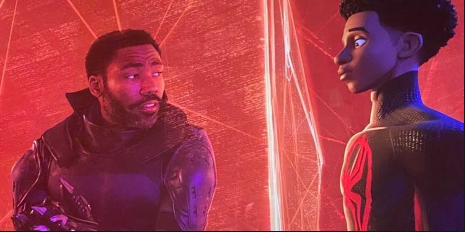 Miles Morales habla con Donald Glover