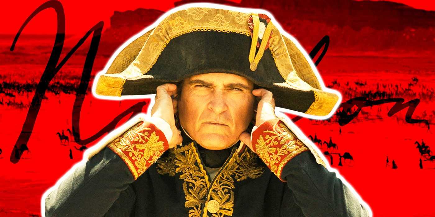 Napoleón bonaparte tapándose los oídos