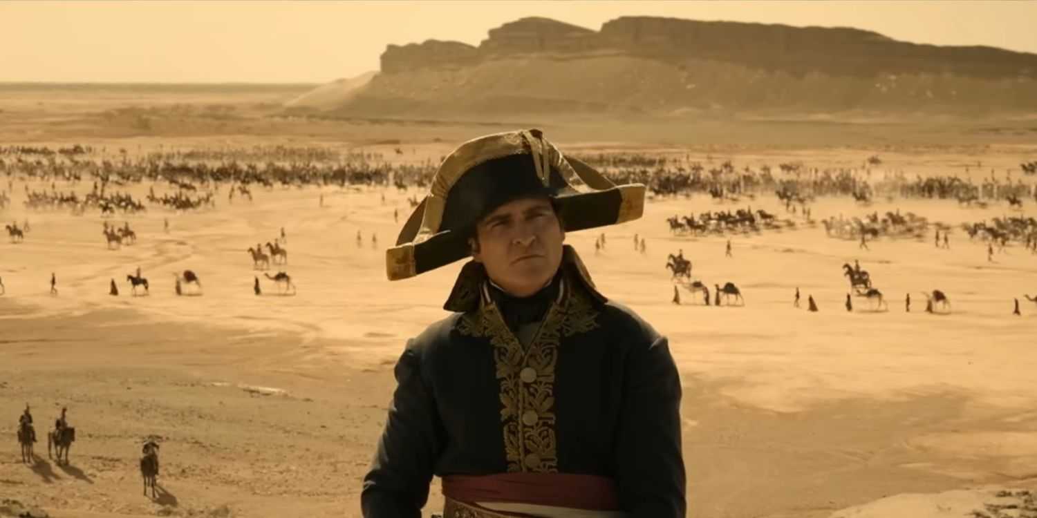 Napoleón Bonaparte está en Egipto.