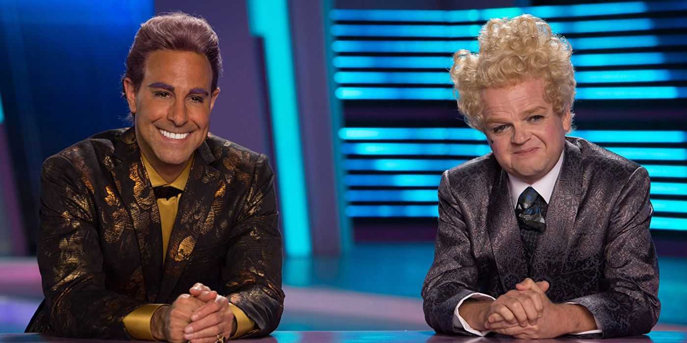 Caesar a Claudius v Hunger Games s úsmevom