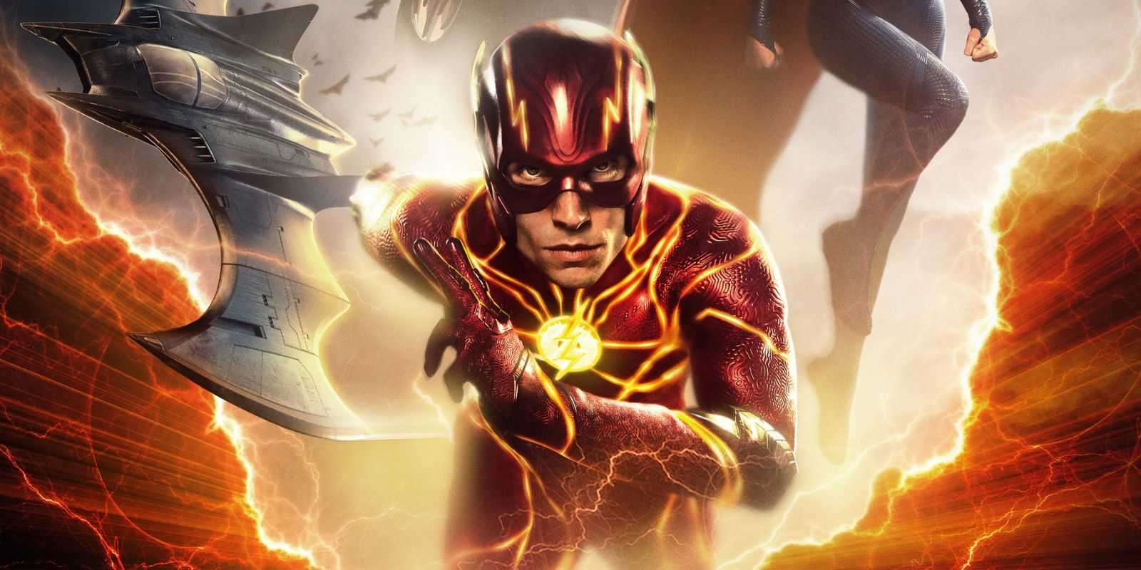 Der Flash rast in Aktion
