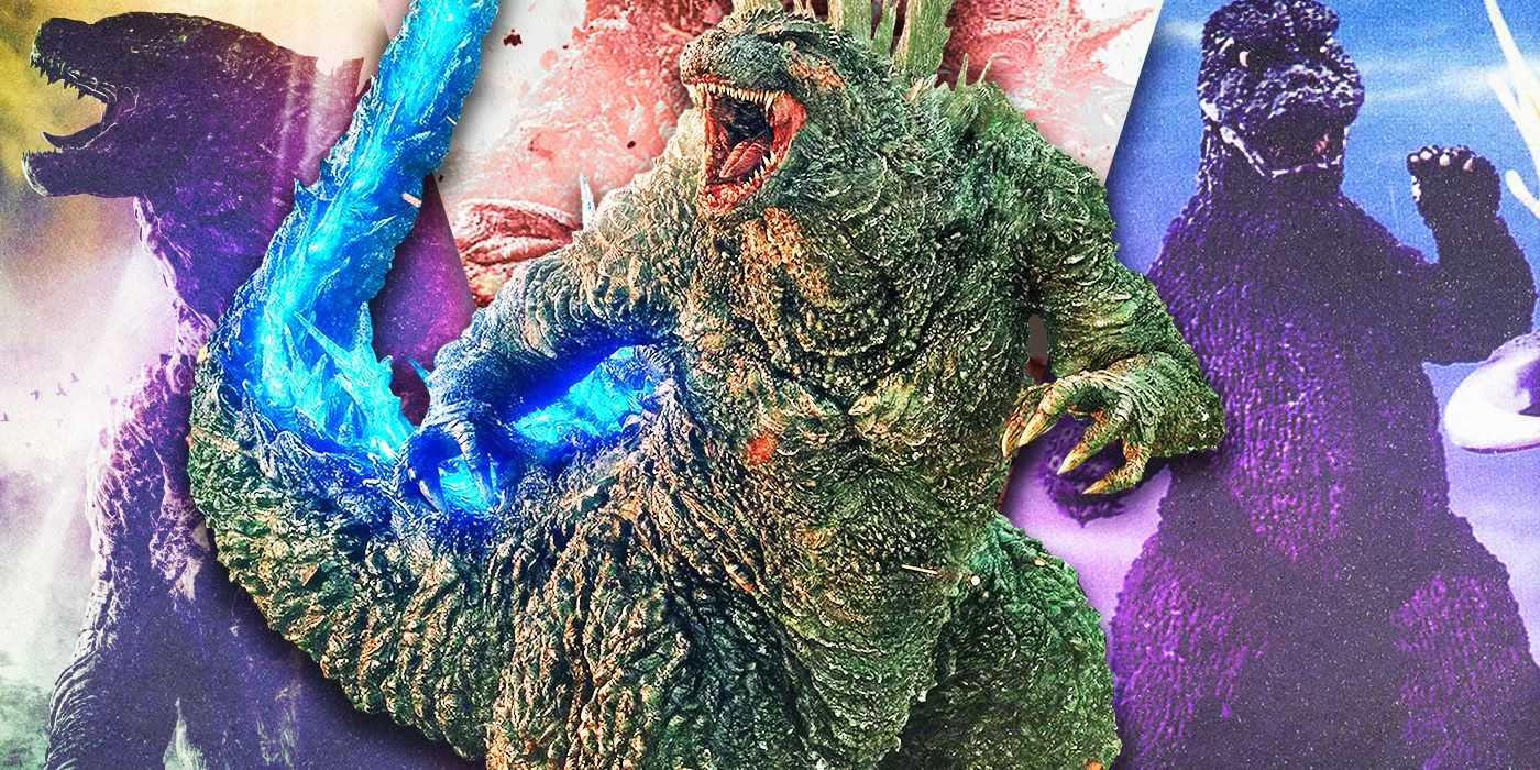 Geteilte Bilder von Godzilla