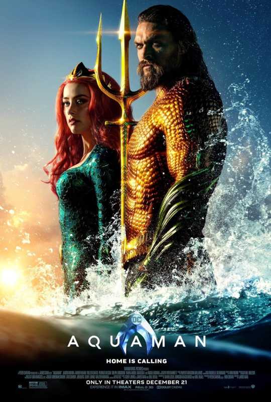 Amber Heard a Jason Momoa vo filme Aquaman