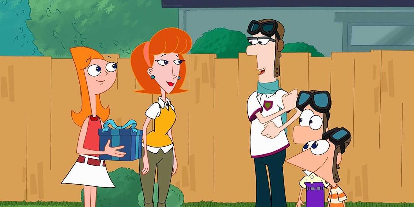 rodina v Phineas a Ferb