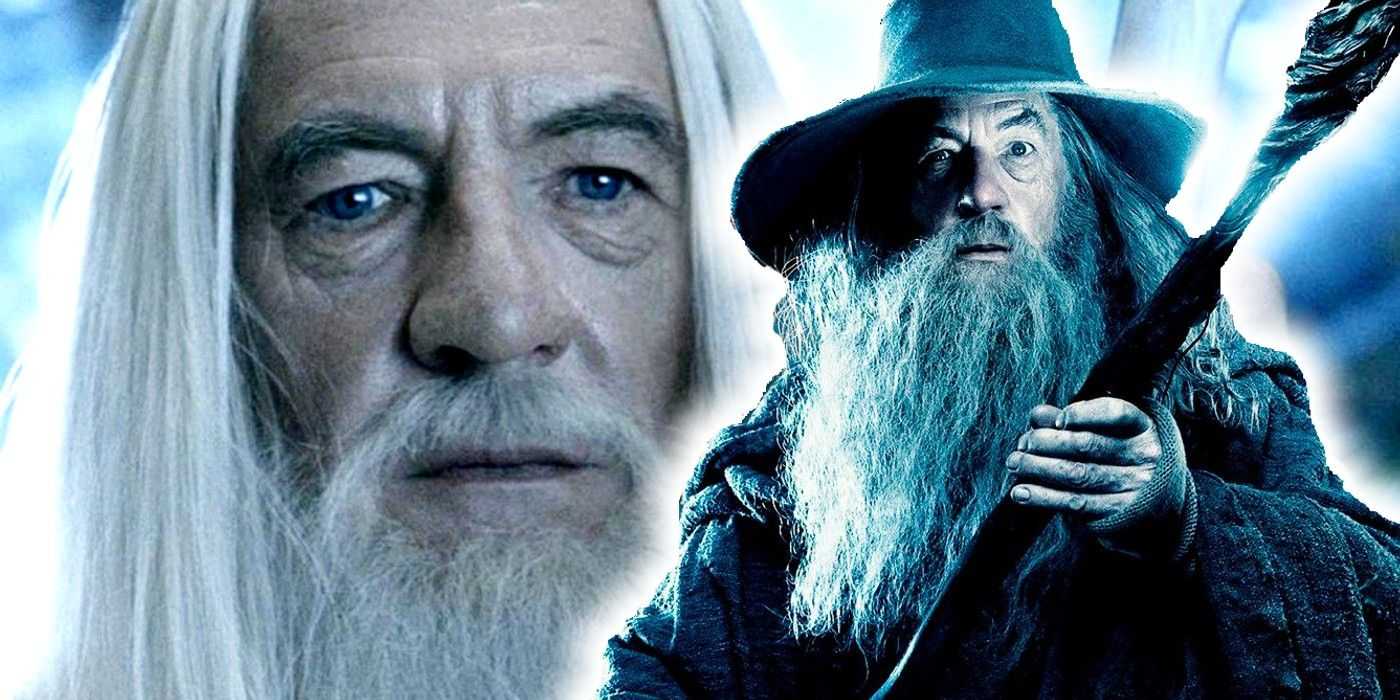 Gandalf der Graue vor Gandalf dem Weißen
