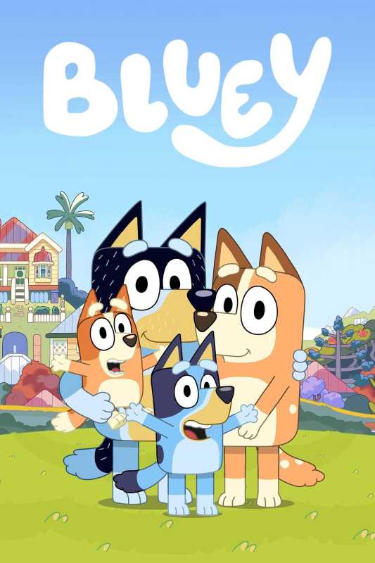Плакат телешоу Bluey