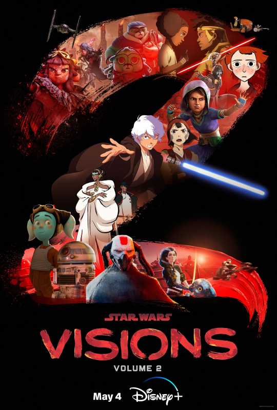 Póster Visiones de Star Wars