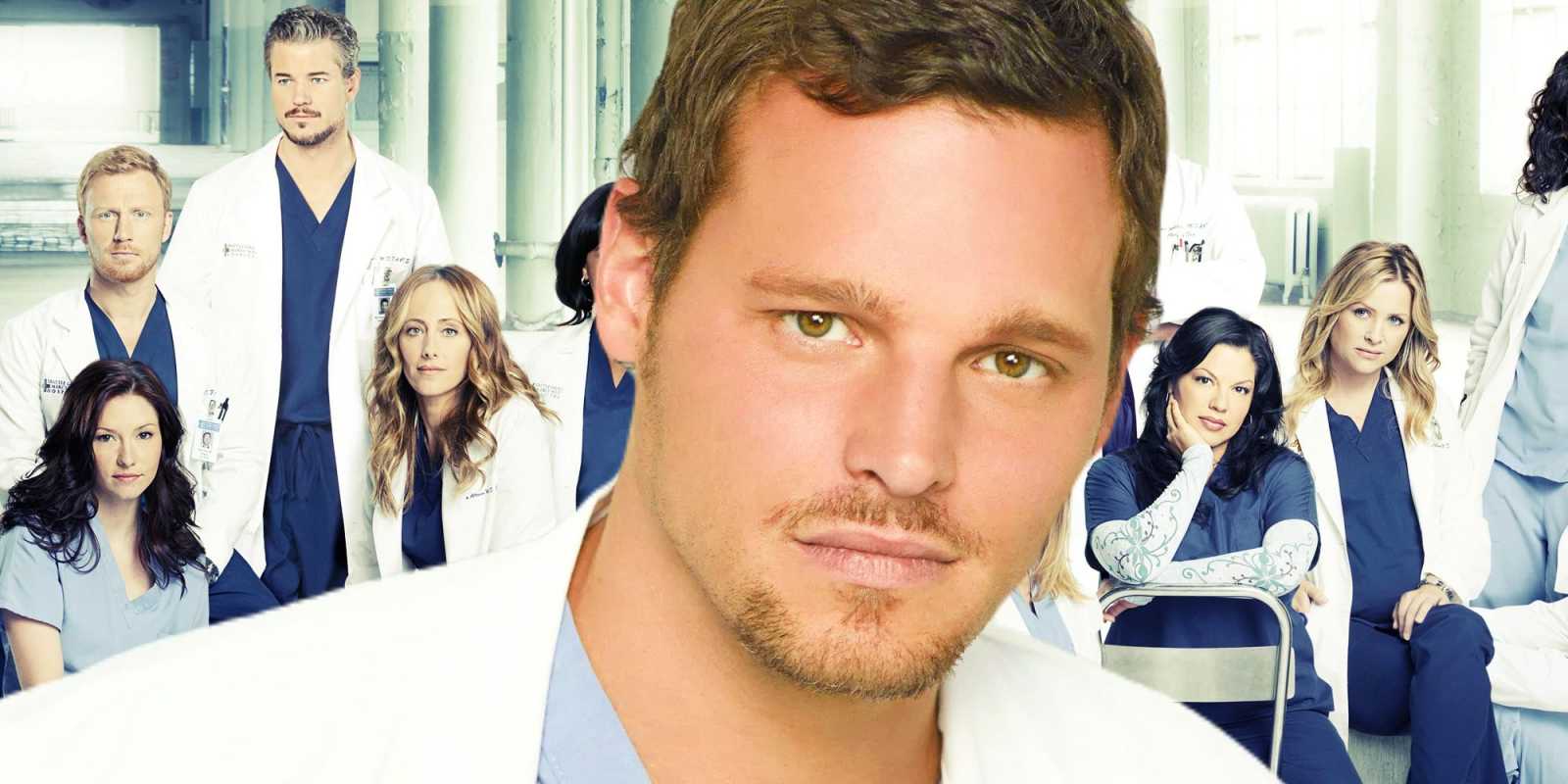 Alex Karev (Justin Chambers) a herecké obsadenie Graya