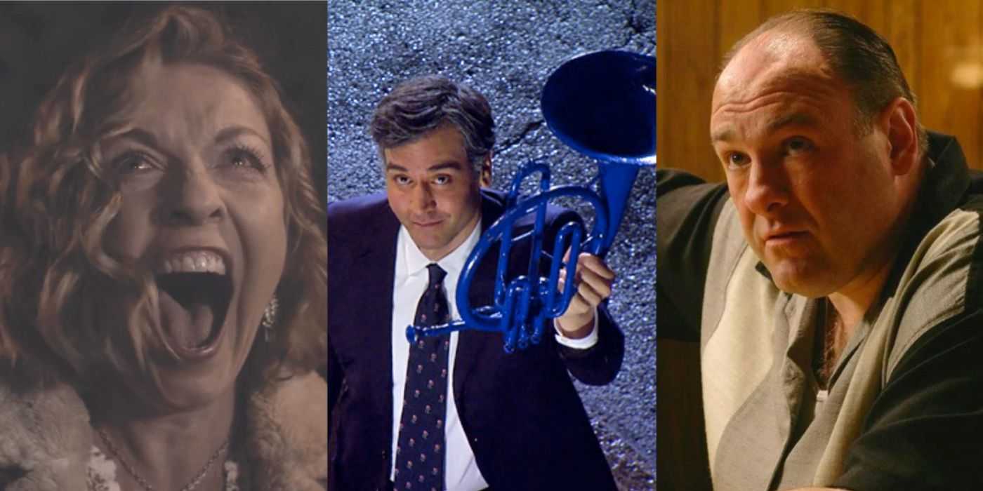 Rozdelený obraz finále Twin Peaks, How I Met Your Mother a The Sopranos