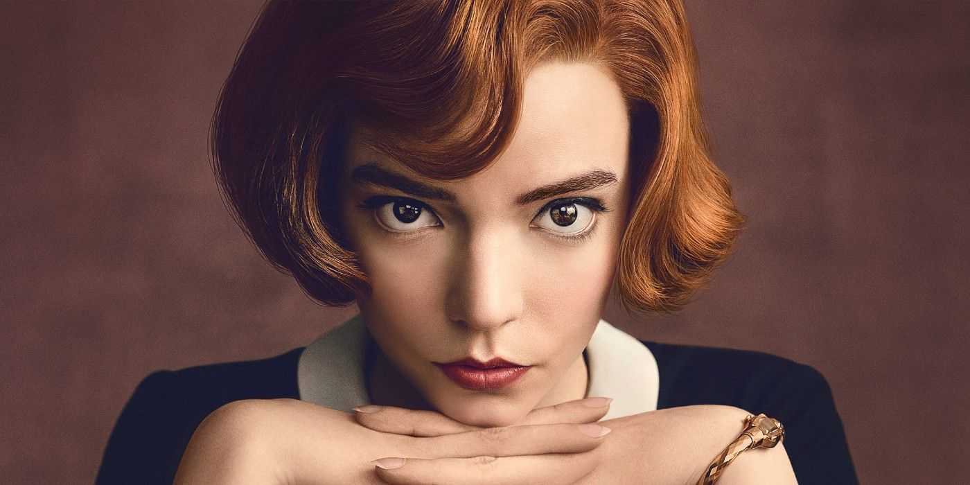 Anya Taylor-Joy si v Kráľovnej položí bradu na ruky