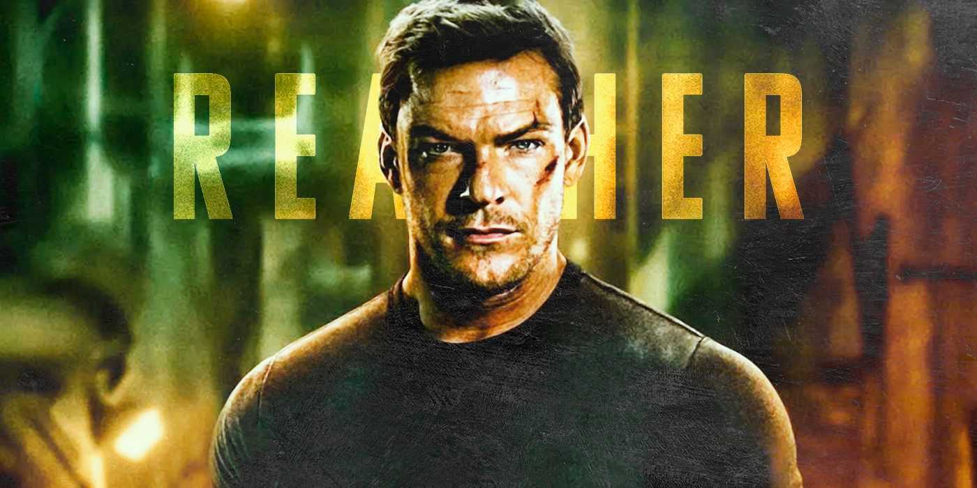 Плакат сериала Prime Video «Ричер» с участием Алана Ричсона