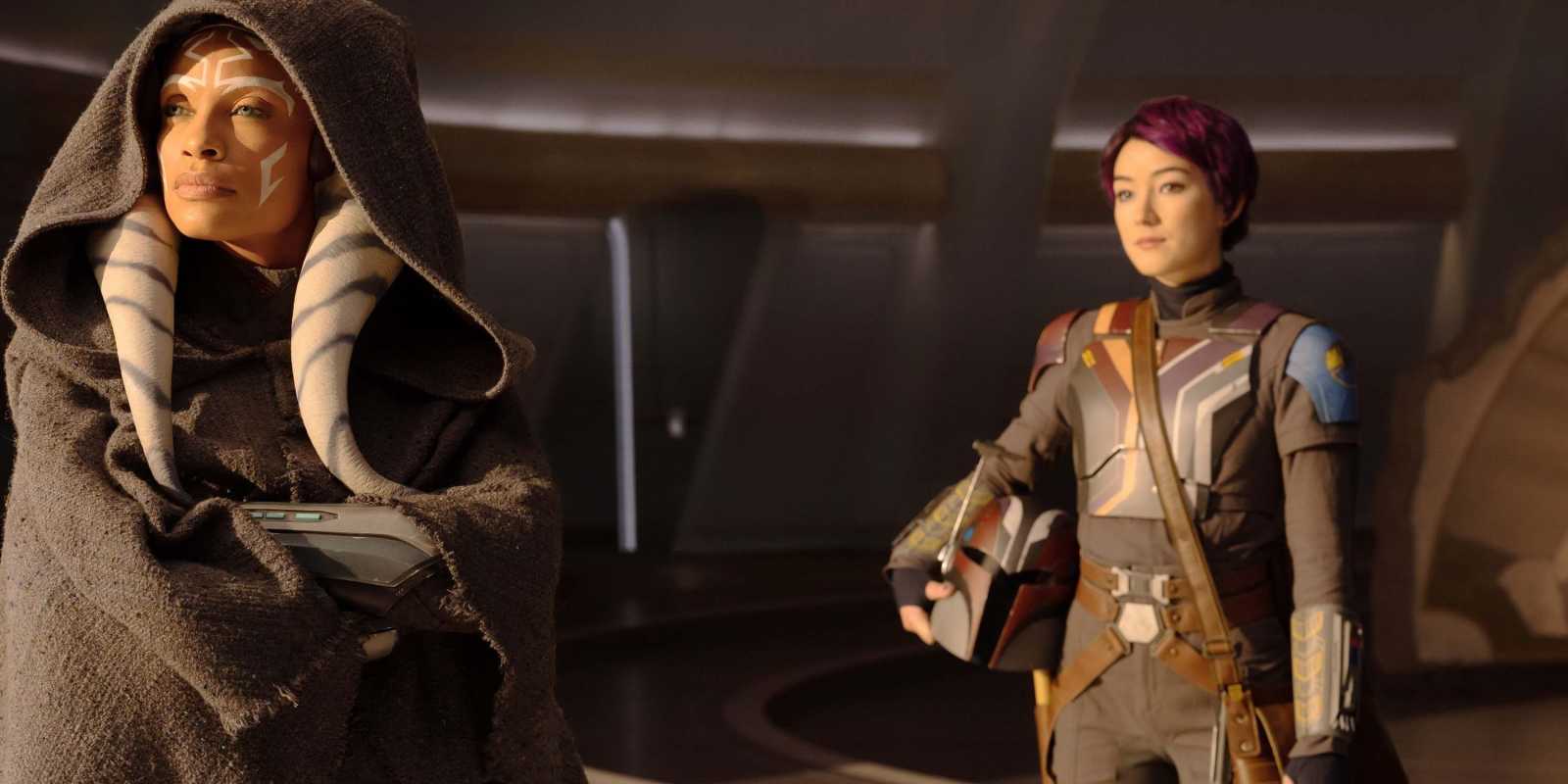 Ahsoka y Sabine en Ahsoka Episodio 2