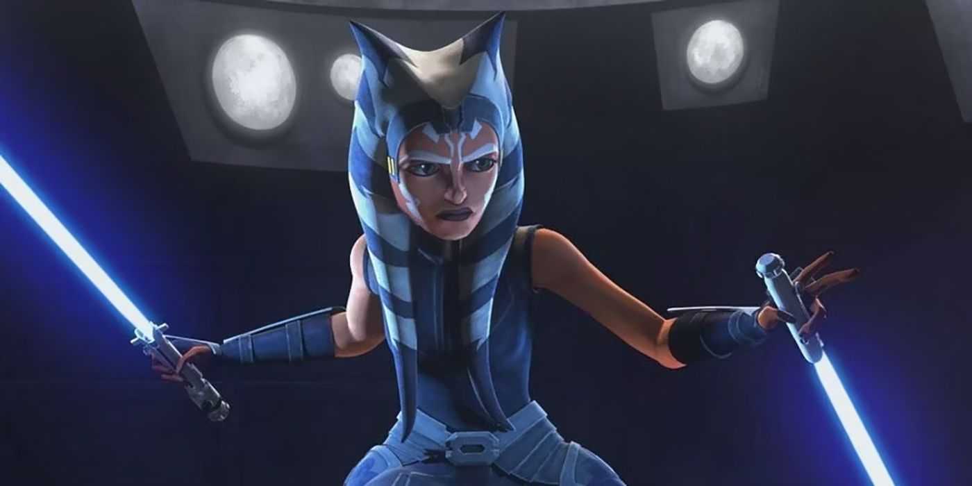 Ahsoka Tano en Star Wars: Las Guerras Clon.