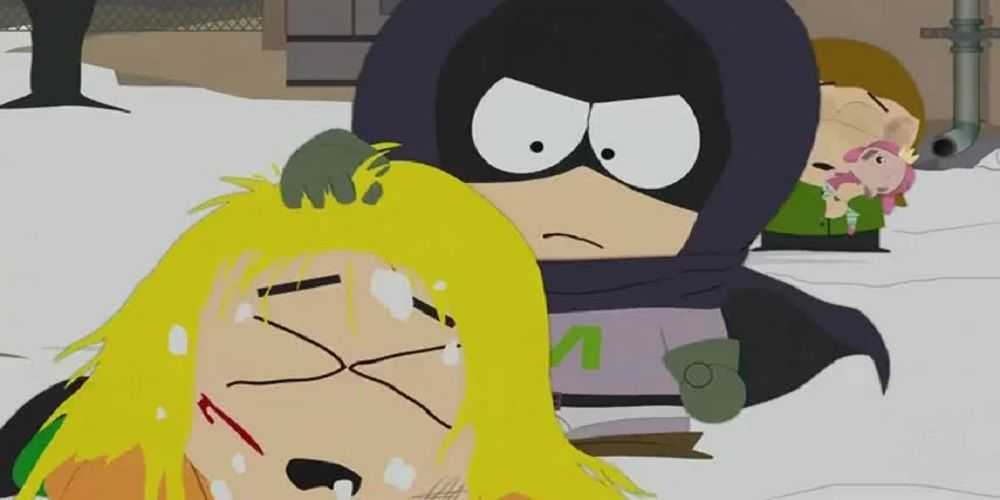 Mysterion verprügelt Karen