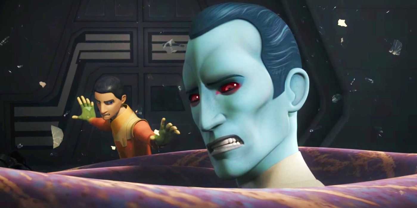 Ezra a Thrawn o Star Wars Rebels