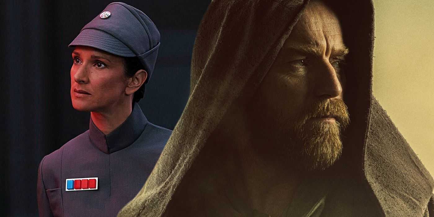 スプリット:スター・ウォーズのタラ・ドゥリス(インディラ・ヴァルマ)とオビ=ワン・ケノービ(ユアン・マクレガー)