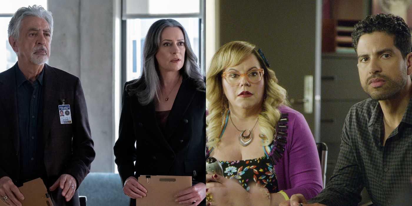 Rossi, Prentiss, Garcia, and Alvez in Criminal Minds.