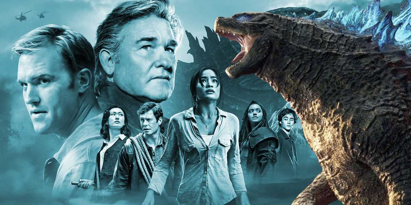 ゴジラと Apple TV の Monarch: Legacy of Monsters のポスター