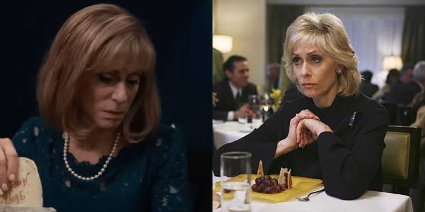 Geteiltes Bild von Judith Light in The Menu und Ugly Betty