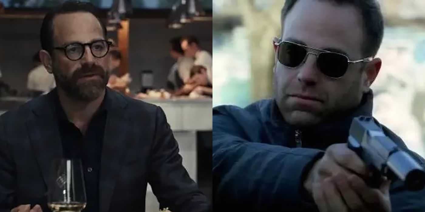 Geteiltes Bild von Paul Adelstein in „The Menu“ und „Prison Break“.