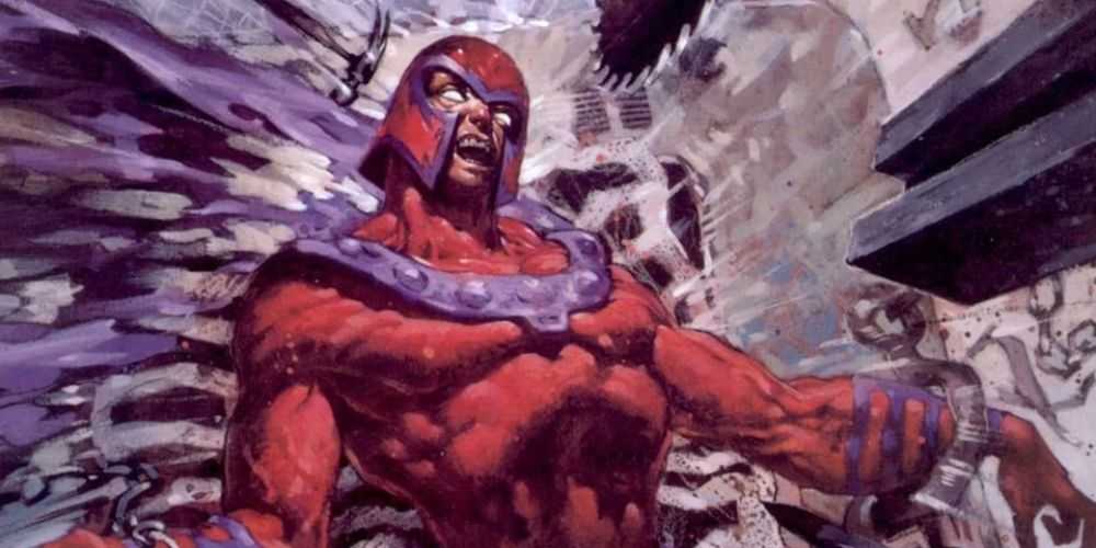 Magneto in Marvel Ruins.