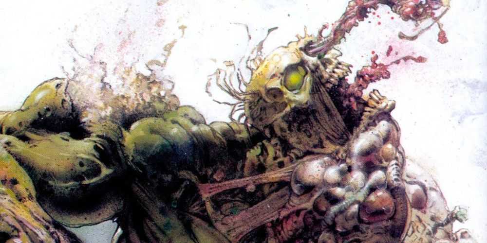Der Hulk stirbt in Marvel Ruins.