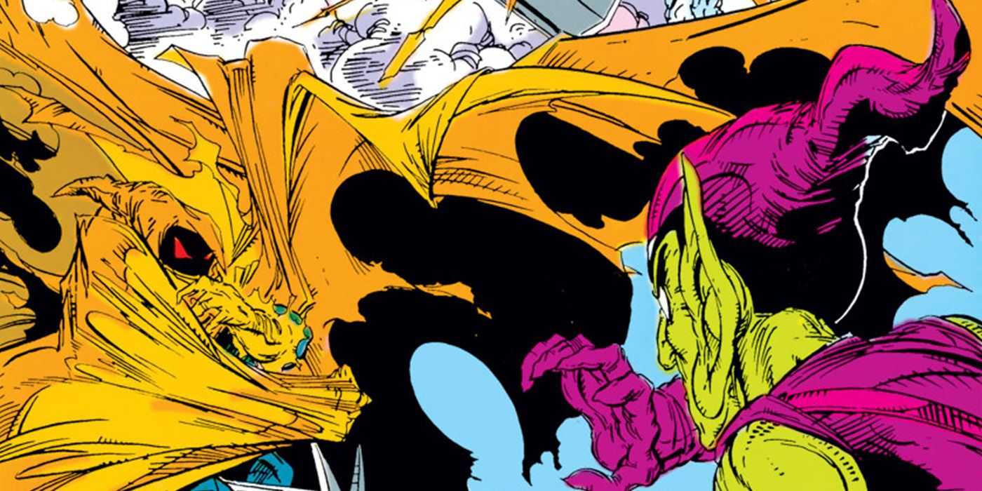 Hobgoblin kämpft als Grüner Kobold gegen Harry Osborn