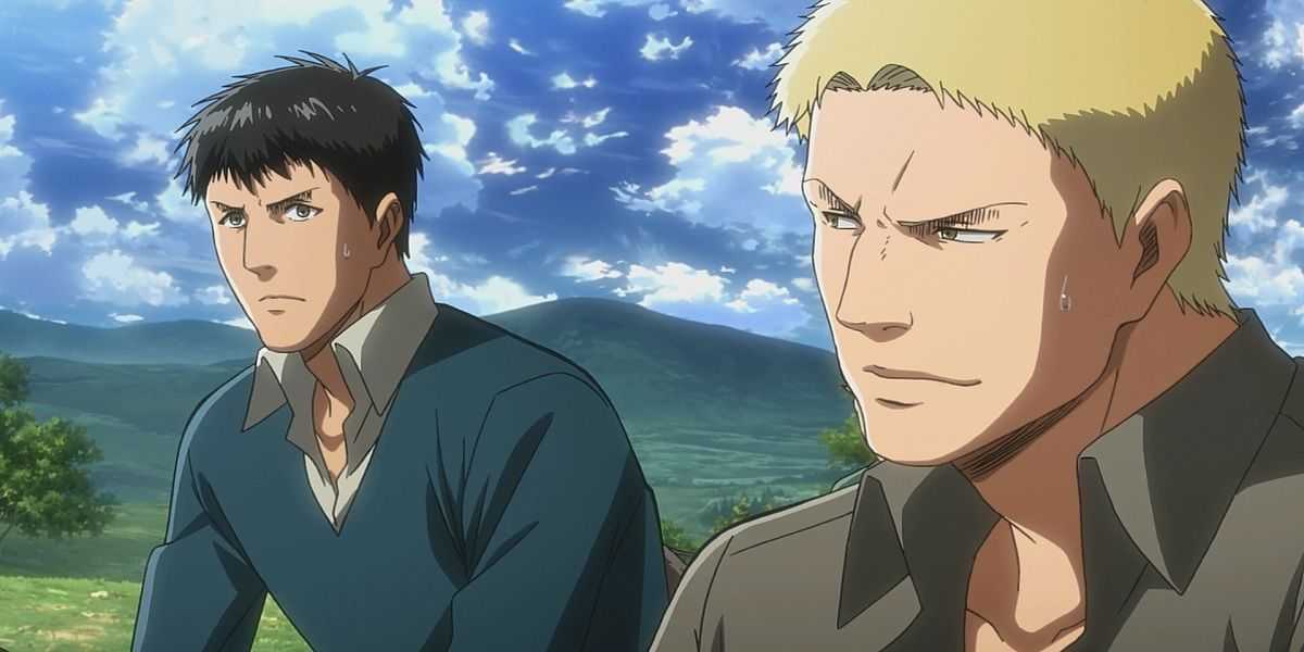 『進撃の巨人』のライナーとベルトルト。