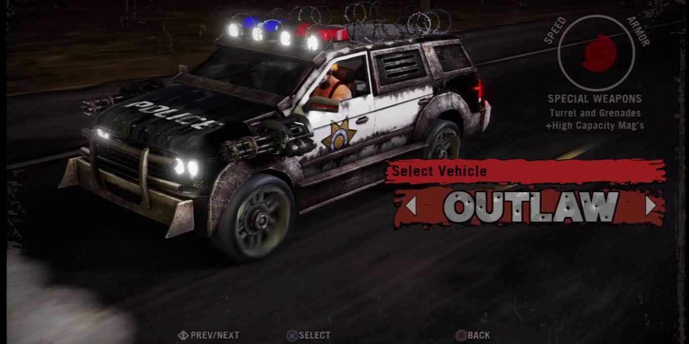 Outaw Twisted Metal Polizeiauto