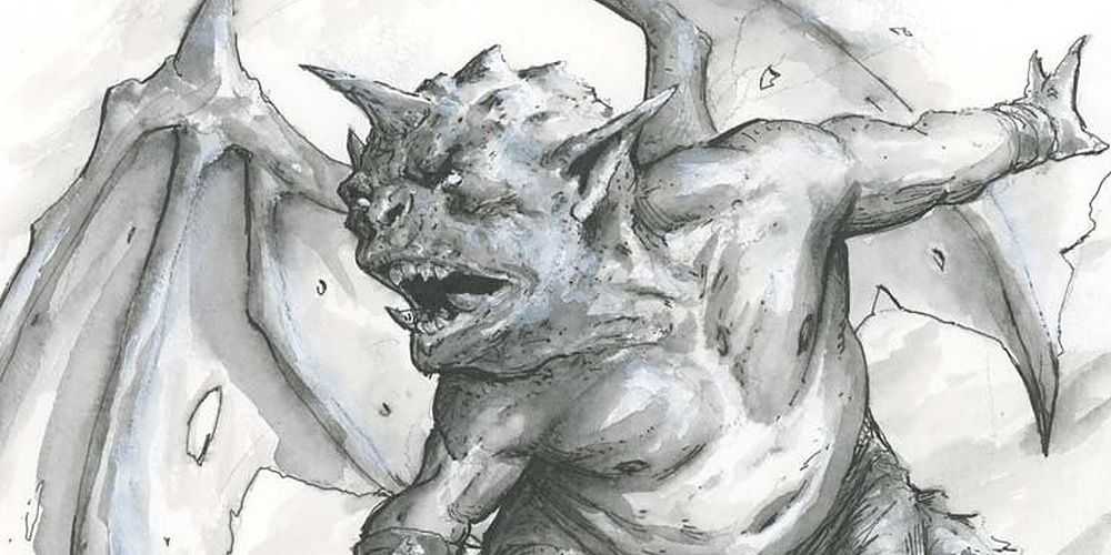 Un Devilkin gritador vuela en DnD 5e