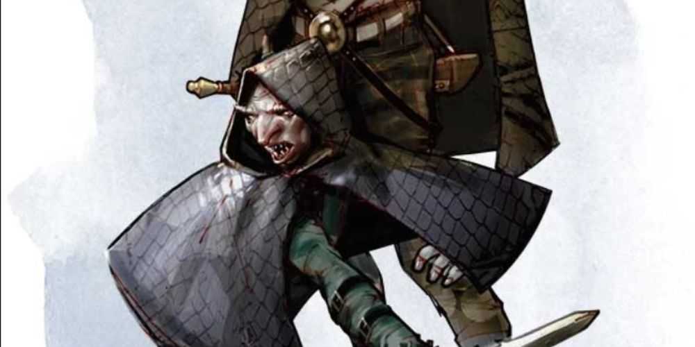 Una criatura feérica Darkling en DnD