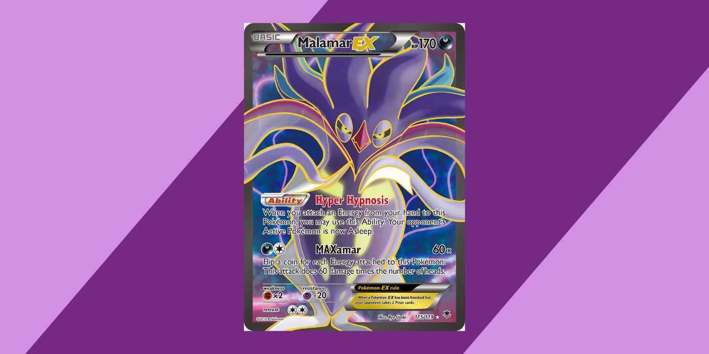 Pokemon Malamar Ex-Karte