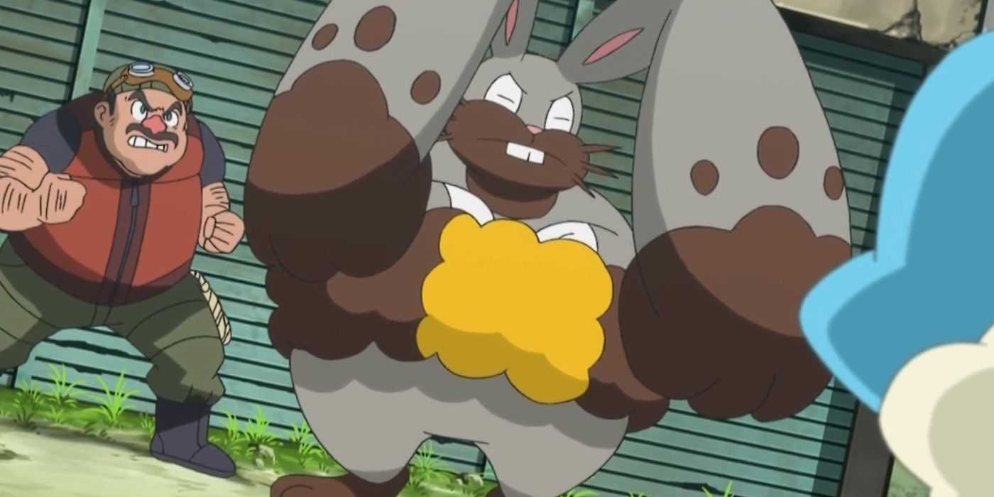 Diggersby v Pokémonoch