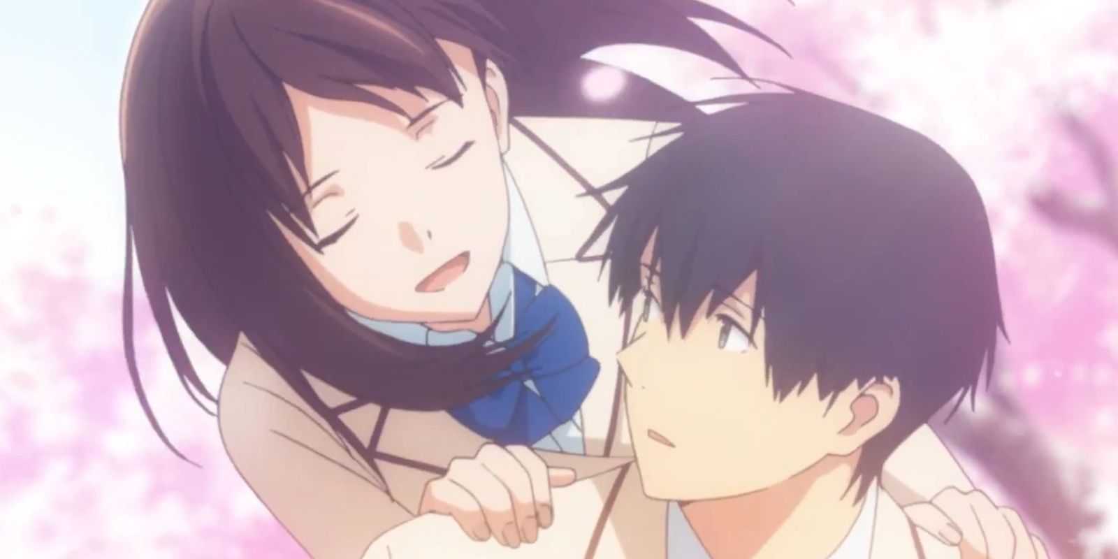 Sakura und der Protagonist in „Ich möchte deine Bauchspeicheldrüse essen“.