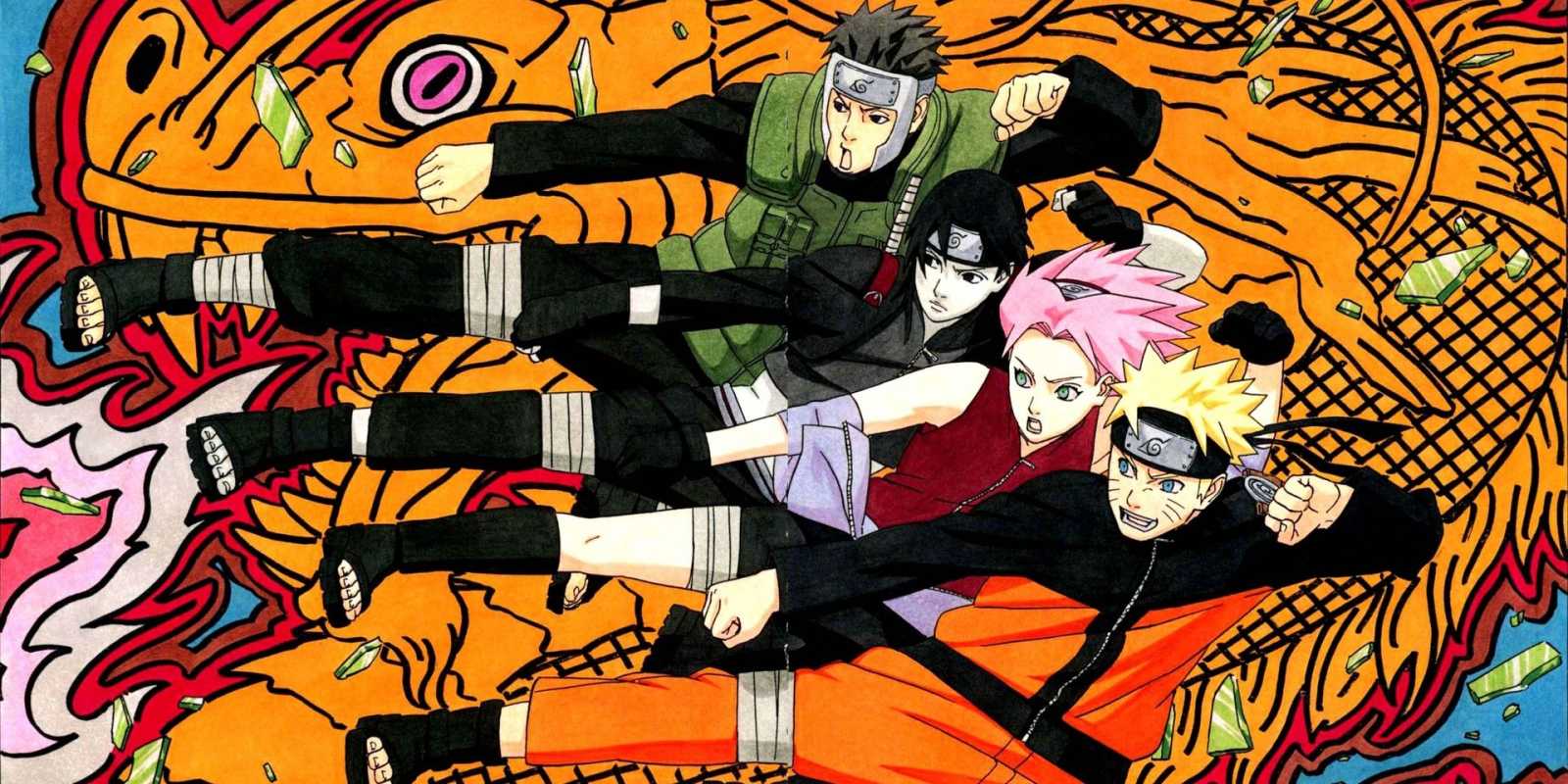 Sasuke Uchiha y el equipo Taka