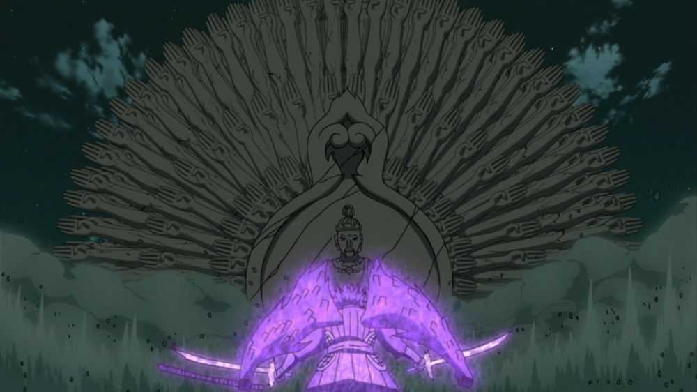 Sage Art Wood Release Gerçek Bin El Jutsu