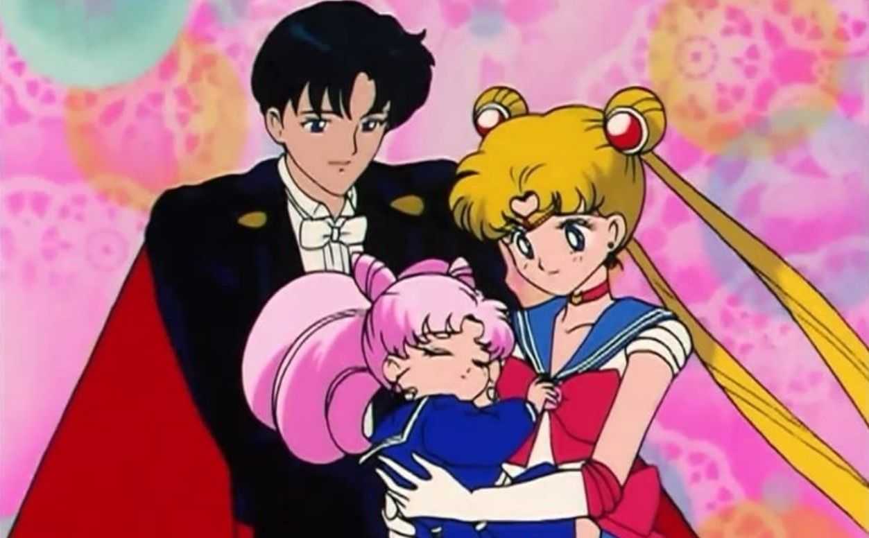 Chibi USA Mamoru Papa hat Probleme mit der Familie
