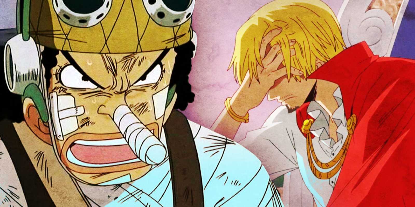 Разделенное изображение One Piece