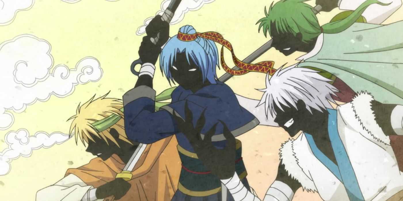 Los cuatro guerreros dragones originales de Yona of the Dawn