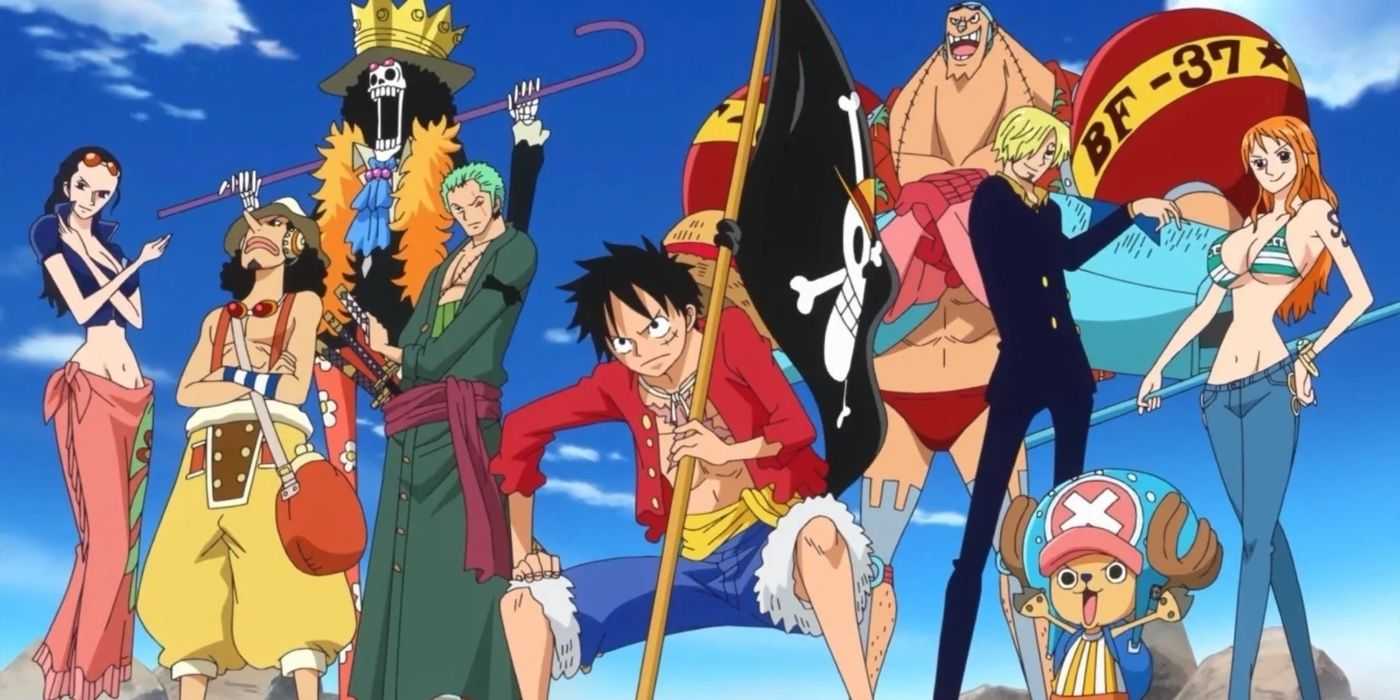 One Piece-Crew nach dem Zeitsprung