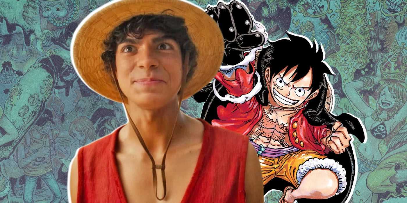Ruffy Live-Action und Manga One Piece