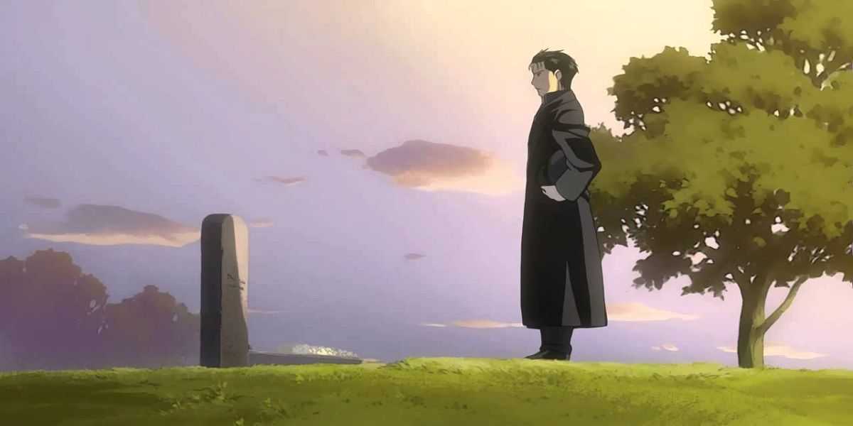 Fullmetal Alchemist Mustang bei Hughes