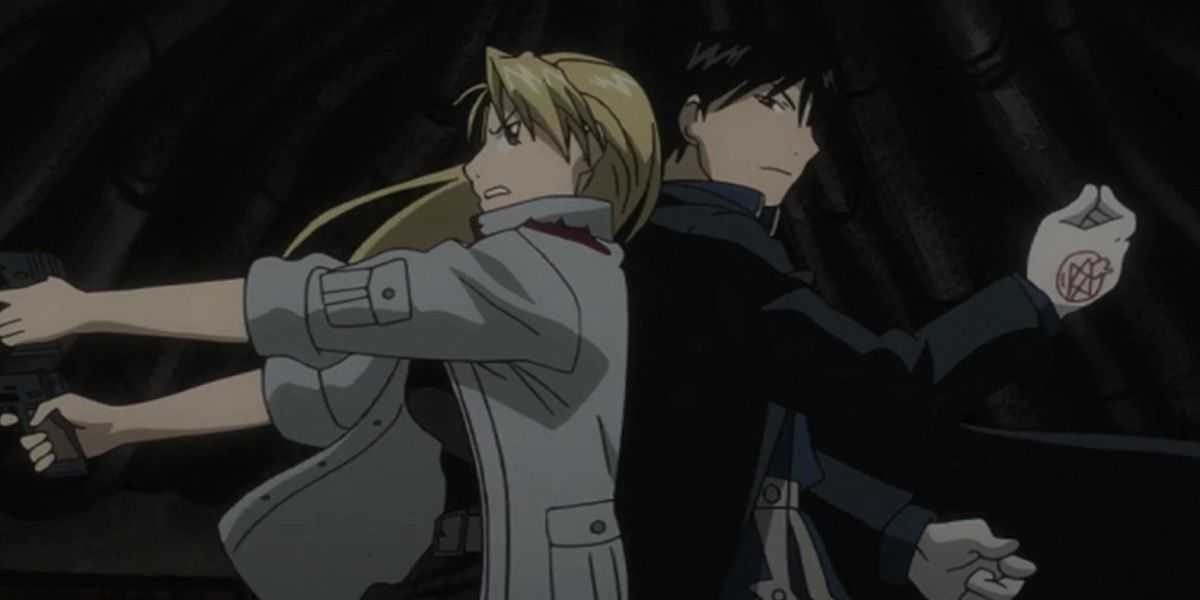Fullmetal Alchemist Roy und Riza