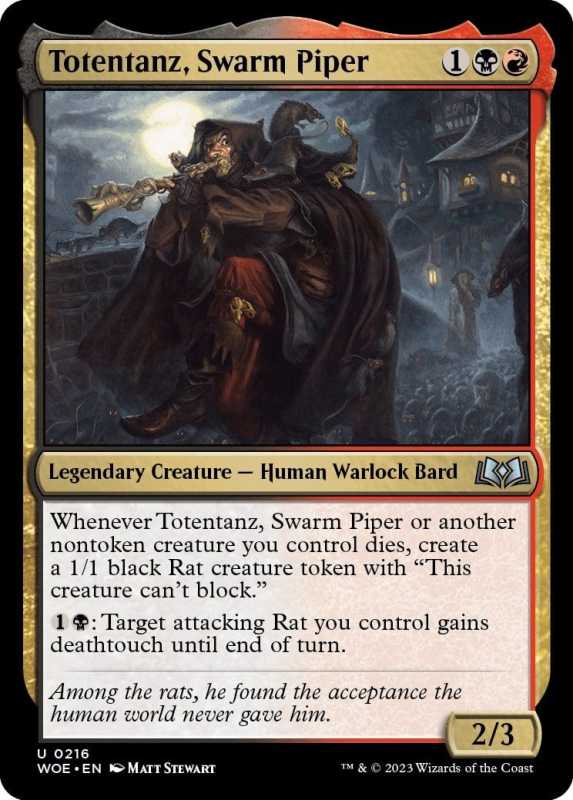 Totentanz, swarm piper
