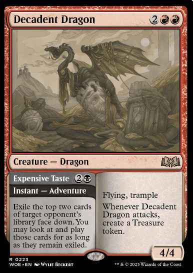 Dekadenter Drache