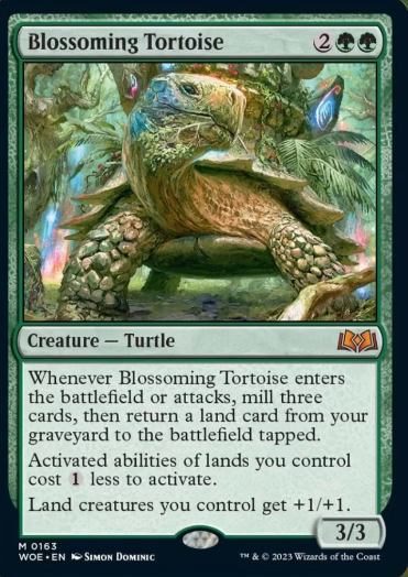 Blühende Schildkröte MTG
