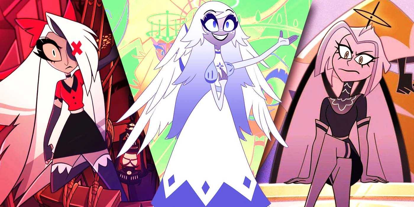 Geteilte Bilder von Vaggie, Emily und Lute Hazbin Hotel