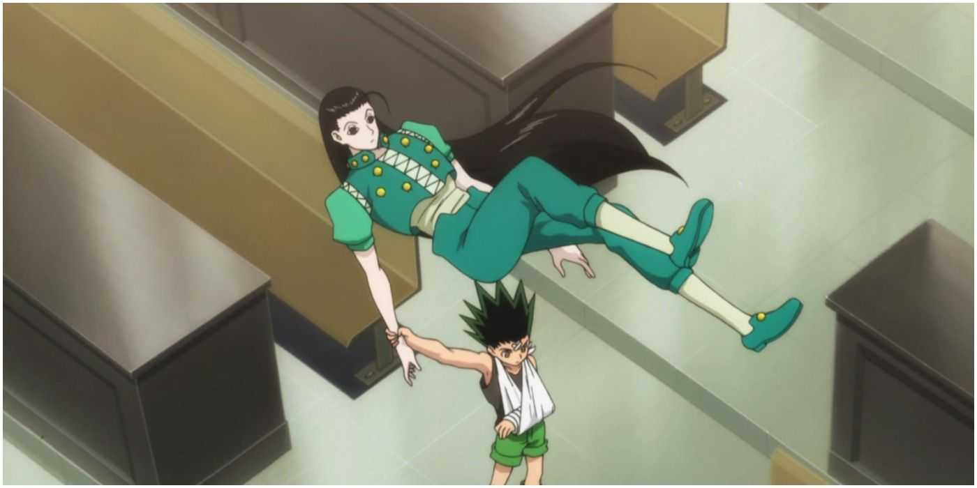 Gon schnappt sich Illumi